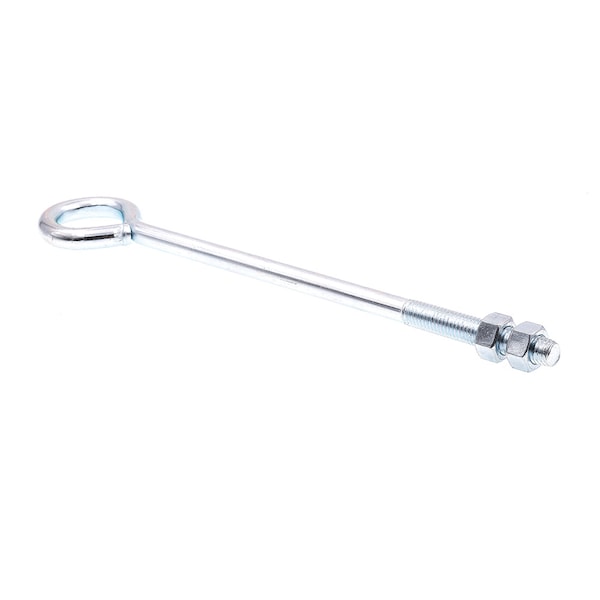 Prime-Line Eye Bolts With Nuts 1/2in-13 X 12in Zinc Plated Steel 10PK 9067029 - main